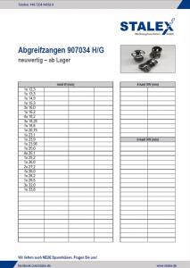 Abgreifzangen 907034H-G