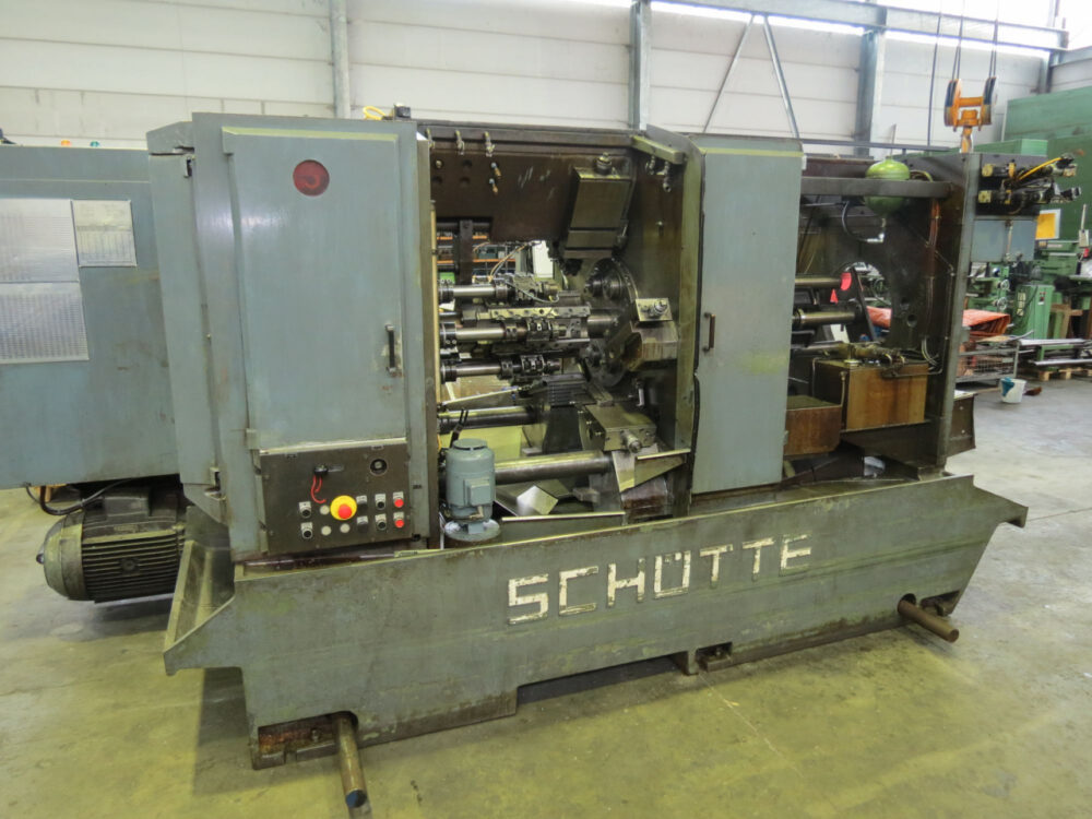 6-Spindel-Stangenautomat - SCHüTTE SF40