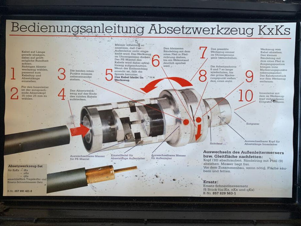 Absetzwerkzeug - KXKS