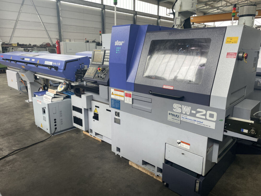 CNC-Langdrehautomat - STAR SW-20