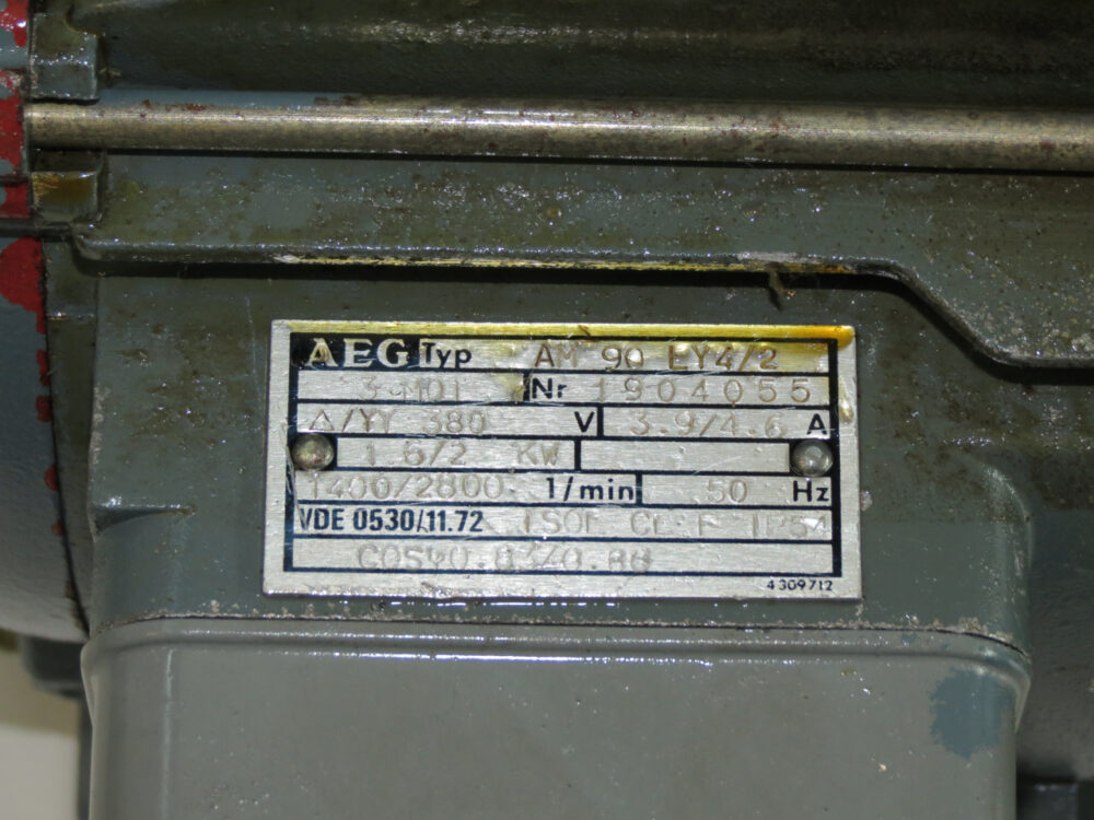 Antriebsmotor für STROHM M125