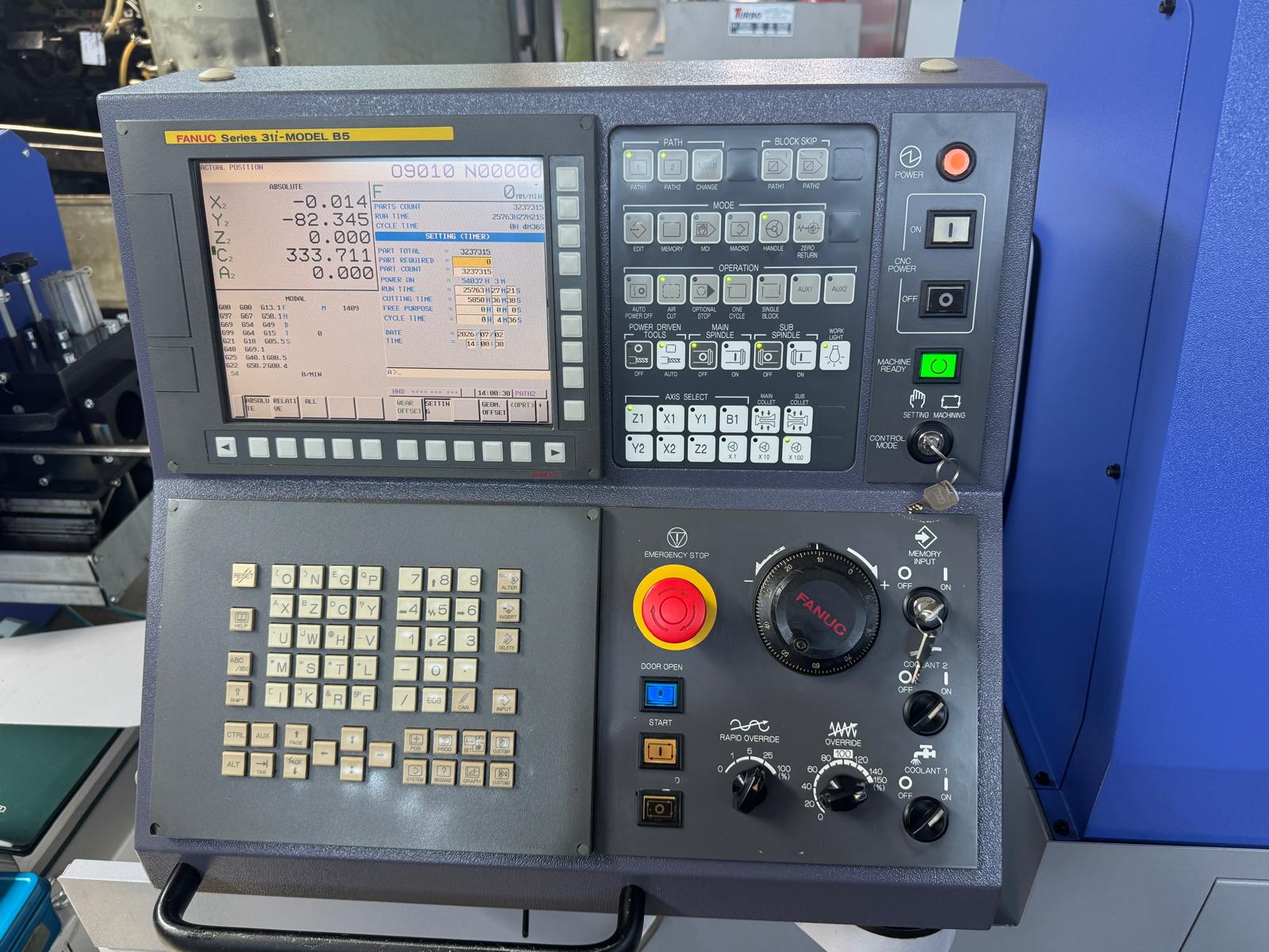 CNC-Langdrehautomat STAR SR-20RIV Type B