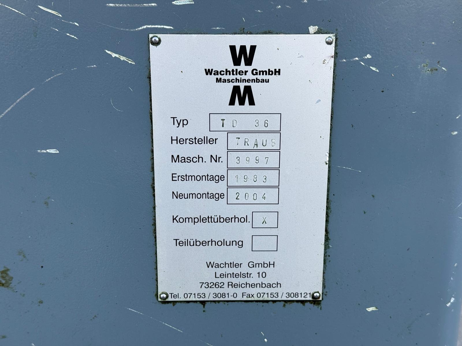 Drehautomat TRAUB TD36